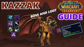 Classic WoW Lord Kazzak Boss And Loot Guide