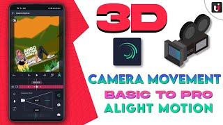 3D Camera Video Editing In Alight Motion | Alight Motion 3D Camera Tutorial In Tamil | Tech Isolate