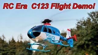 MAIDEN AND INVERTED FLYING!!  RC ERA C123 2.4G EC135 Scale RC Helicopter RTF  @BanggoodTV #review