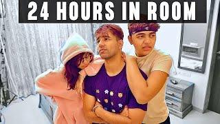 LIVING IN ROOM FOR 24 HOURS | Rimorav Vlogs