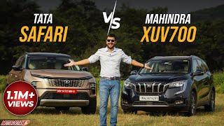 Tata Safari vs Mahindra XUV700 Comparison