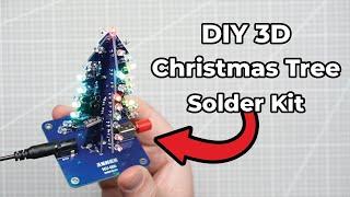 DIY 3D Christmas Tree RGB Soldering KIT