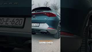 Cupra Formentor VZ with 310 HP sound check