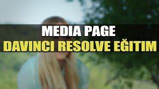 DaVinci Resolve Basıc Tutorıal Medıa Pages