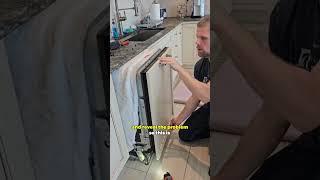  How to fix a dishwasher door that opens fast #diy #appliance #fix