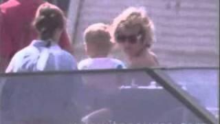 Princess Diana on holiday in Spain