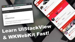 UIStackView - Distribution, Spacing, Axis, multiple items, and WebKit WKWebViews!