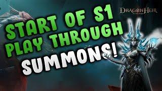 Summons!  Season 1 Play Through Episode 1!  Dragonheir: Silent Gods