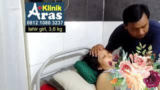 melahirkan/bersalin girl, 3,6kg. tgl. 4-07-22. bayi besar