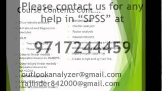 SAS + SPSS + Excel & VBA Diwali Offer By Outlook Analyzer Consultancy (OAC) --- 9717244459