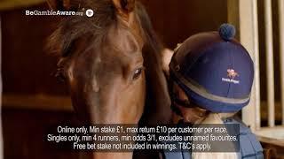 Money Back Second | William Hill Horse Racing TV Ad