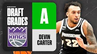 Devin Carter Selected No. 13 Overall By Sacramento Kings I 2024 NBA Draft Grades I CBS Sports