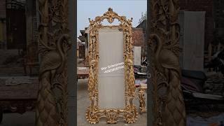 Wooden Peacock Antique Frame by Star Enterprises Furniture.#frame #woodenframe