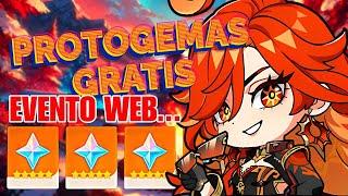 NUEVO EVENTO WEB LIMITADO - PROTOGEMAS GRATIS!!! - GENSHIN IMPACT