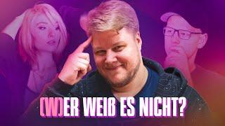 Welcher INFLUENCER kennt DIE ANTWORT?! | (W)Er weiß es nicht