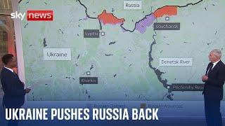 Ukraine war: Russia's troops 'partially pushed back'
