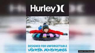 Hurley Inflatable Snow Tube Sled 45'' Heavy-Duty Puncture Resistant PVC Sleds Review