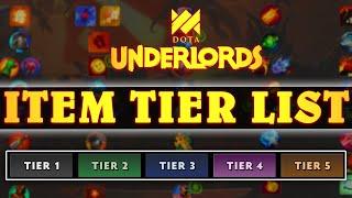 Swim's NEW Item Tier List For Dota Underlords | Game Guides #16