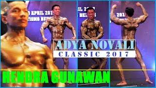 Hendra Gunawan, #OneMore Riau #AdyaNovali Classic 2017 #Bodybuilding80KG #Big5 - Peringkat 5