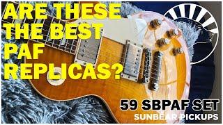 Hear the Legendary Tone of a 1959 Les Paul with Sunbear Pickups 59 PAFs