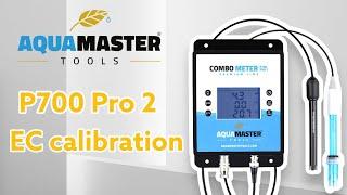 Aqua Master Tools P700 pro 2 EC calibration