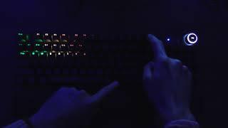 Budget Rainbow RGB Spectrum Redgear MK853 shadow blade mechanical  Gaming blue switch Keyboard