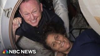 NASA astronauts prepare to return to Earth