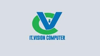 IT.VISION COMPUTER,  Office  Logo design