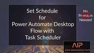 Schedule Power Automate Flow with Task Scheduler! No Premium Account Required