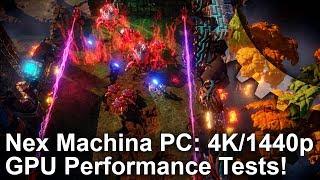 [4K] Nex Machina is Awesome on PC! Full Graphics Tweak Guide for 1440p/4K Performance!