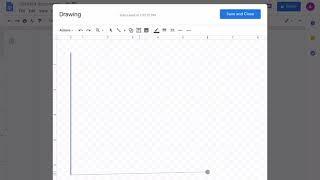 Drawing a line graph in google docs