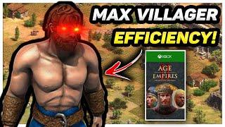 How to get MAX Efficiency out of your Villagers! Age of Empires 2 XBOX Tutorial