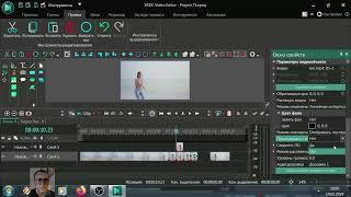 ВИДЕО ЗАДОМ НАПЕРЕД / КАК СДЕЛАТЬ / VSDC Free Video Editor