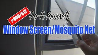 DIY Washable Magnetic Window Screen | Mosquito Net ₱600/$12