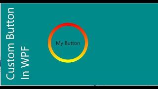 WPF Custom Button