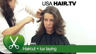 Haircut + lux laying. parikmaxer TV USA