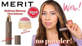 MUST HAVE!  Merit Beauty Perfecting Stick and Flush Balm ️️️ @meritbeauty