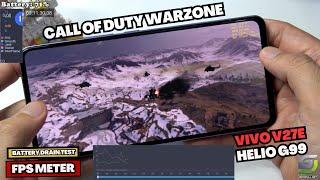 Vivo V27e test game Call of Duty Warzone Mobile | Helio G99