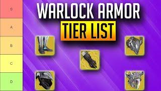 Best Warlock Exotics?! | Warlock Exotic Armor PvP Tier List | Destiny 2