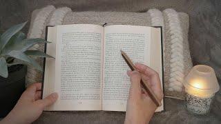 ASMR - Semi-inaudible reading  - Clicky whispers