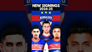  Bengaluru FC new signings 2024-25! BFC Transfer News 2024-25. New Players, Squad, ISL.