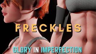 Glory in Imperfection (Freckles) a skin Texture Tutorial - Blender