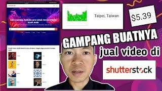 Animasi Sedehana Laku $5,39.Begini Cara Membuatnya | Tutorial Jualan Video di Shutterstock