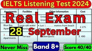 14 SEPTEMBER & 19 SEPTEMBER 2024 IELTS LISTENING TEST WITH ANSWERS | IELTS LISTENING | IDP & BC