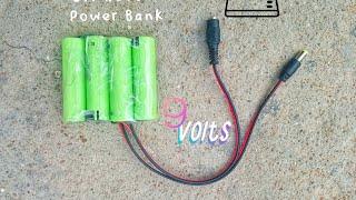 DIY WIFI Router Power bank | 9 volt power bank