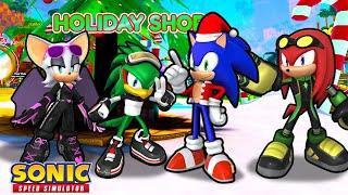Unlock Racesuit Knuckles & Rouge, Winter Jet, Santa Sonic, & MORE! (Sonic Speed Simulator)