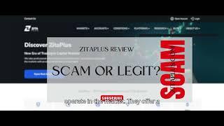 ZitaPlus Review zitaplus.com Scam or Legit?