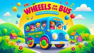 The Wheels on the Bus go | Nursery Rhymes & Baby song  | Little Learners Tv