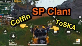 I played with my SP Clan | PUBG Mobile Claw + Gyro | Wozto