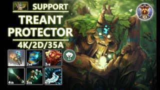 Treant Protector Hard Support | 7.37b | Sapling Facet - Ground Targeted Seed | Pos 5 TP by Gard1ck